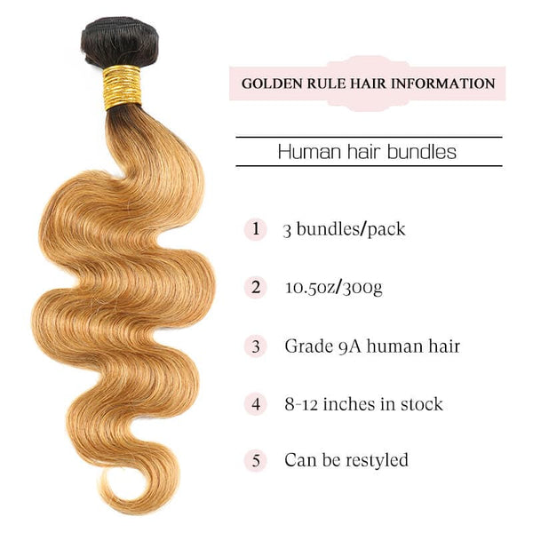 body wave bundles brazilian hair  golden rule hair