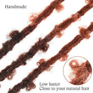 butterfly locs crochet hair ombre burgundy golden rule hair