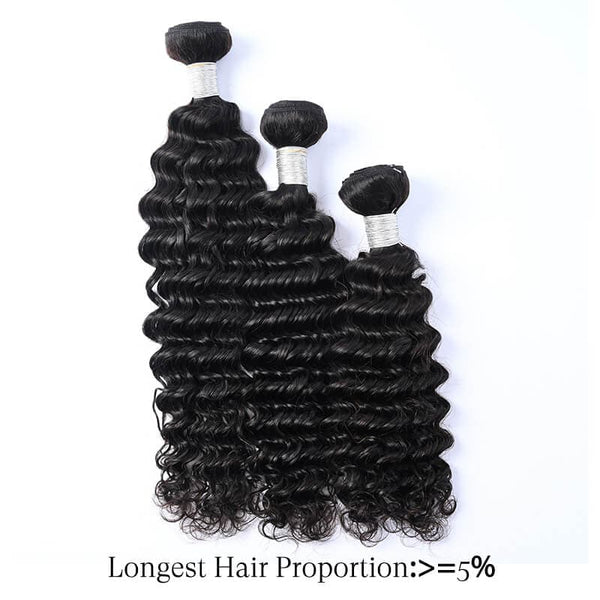 deep wave brazilian hair bundles 