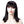 Load image into Gallery viewer, Human Hair Wigs with Bangs Bob Straight Wig Black - goldenrulehair

