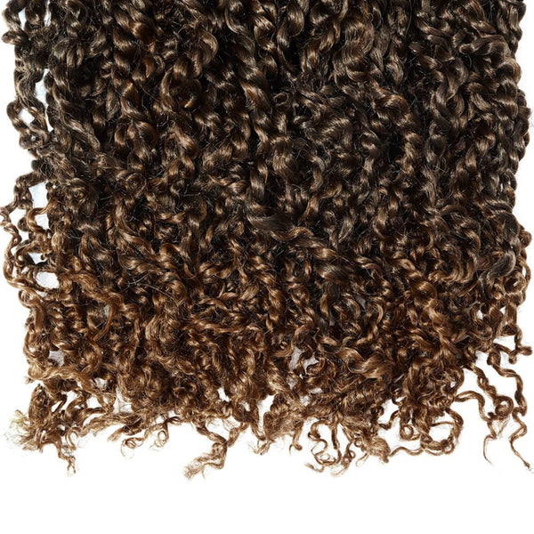 Passion Twist long Crochet Hair 30 inch Chocolate Brown - goldenrulehair