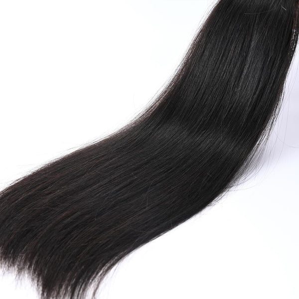Peruvian Hair Bundles Straight Virgin Human Hair Weave 10A+ - goldenrulehair