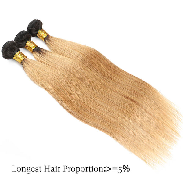 straight human hair bundles blond golden rule hair